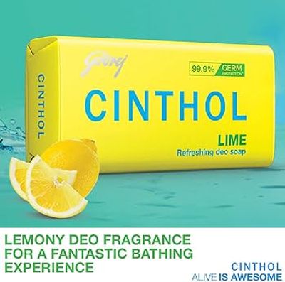 Cinthol Lime Soap  150GMS