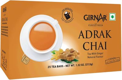 Girnar Chai Tea Bags(Ginger)-25TBG