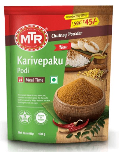 MTR Karivepaku Karam Podi 100gm