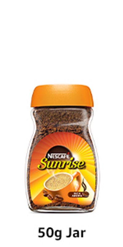 Nescafe Sunrise Premium Jar Coffee 50gm