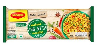 Maggi Masala Vegetable Atta Noodles 290gm
