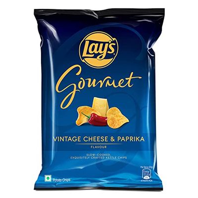 Lays Gourmet Vintage Cheese & Paprika - 55gm