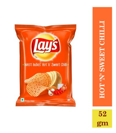 Lays Whacky Hot & Sweet Chilli Chili 52gm