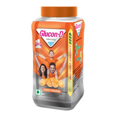 Glucon-D Orange Flavoured Glucose 400gm Jar