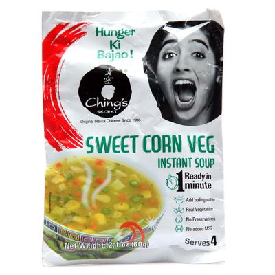 Chings Sweet Corn Veg Soup - 60gm