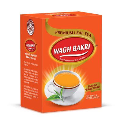 Wagh Bakri Premium Loose Black Leaf Tea (Box) - 500gm