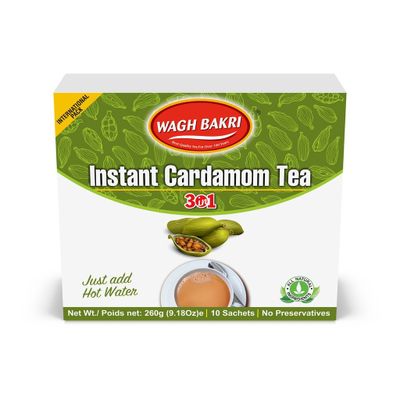 Wagh Bakri 3 in1 Cardamom - 260gm