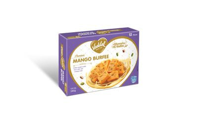 Vadilal Frozen Burfee Mango 340gm
