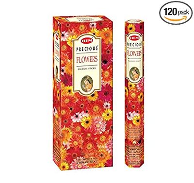 Hem India Flower Incense Sticks - 120Count