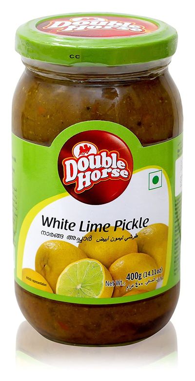 Double Horse White Lime Pickle - 400gm