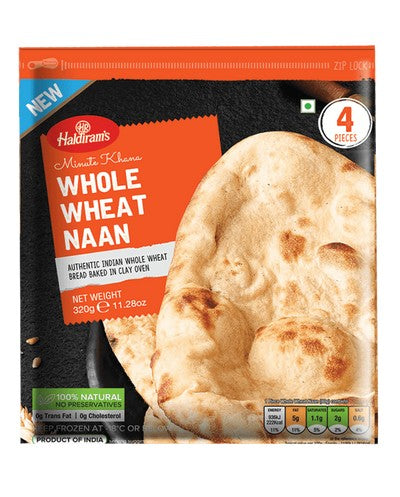 HR Whole Wheat Naan - 320gm