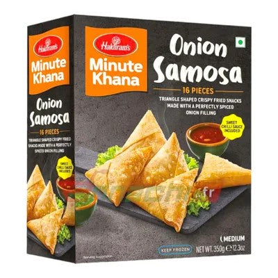 HR Onion Samosa - 350gm (16pcs in 1pk)