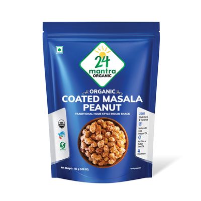 24M Org Coated Masala Peanut - 150gm
