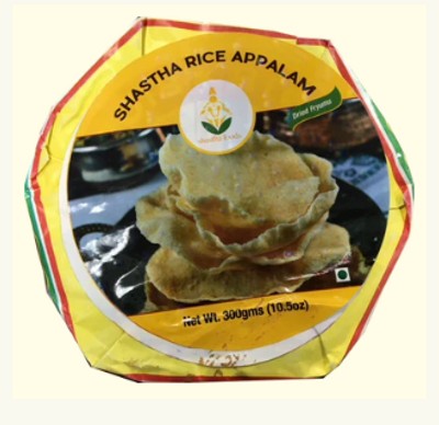 Shastha Rice Appalam 300 GMS