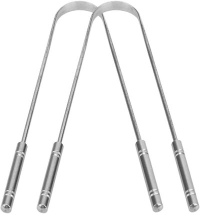 Tongue Cleaner Steel (Koti) - 2Pcs