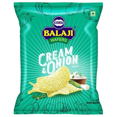 Balaji Cream & Onion Wafer - 150gm