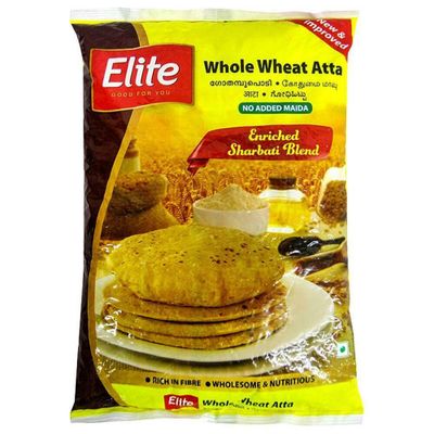 Elite Whole Wheat Atta - 20LB