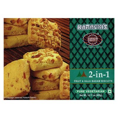 Karachi 2 in 1 Fruit & Kaju Badam - 400gm
