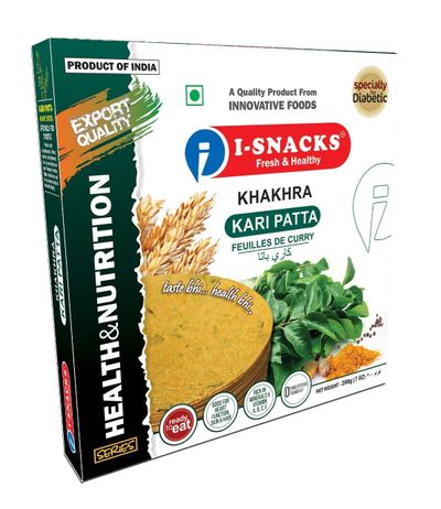 I-Snacks Khakhra Kari Patta - 200gm
