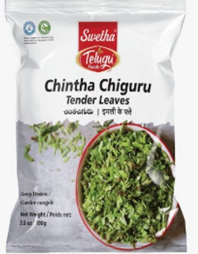 Telugu Foods Fro Chintachiguru Leaves - 100gm