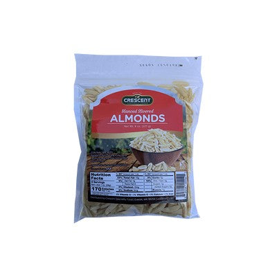 Crescent Blanched Slivered Almond - 8oz