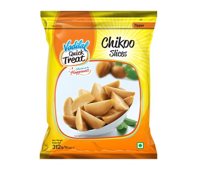 Vadilal Chikoo Slices - 312gm