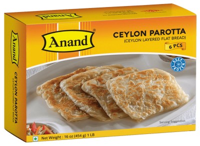 Anand Frozen Ceylon Paratha - 1LB