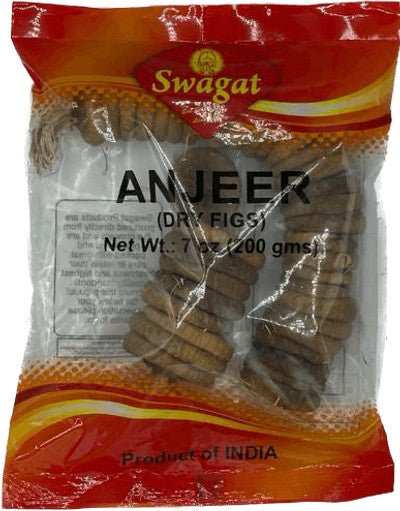 Swagat Anjeer Dry Figs Whole (India) - 200gm