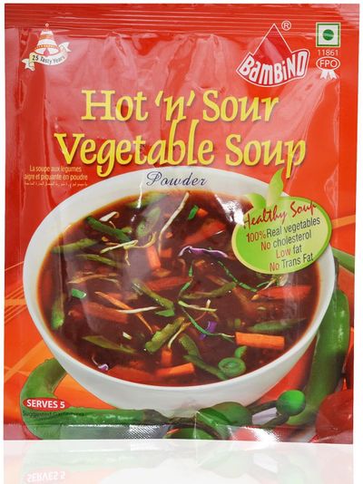 Bambino Hot & Sour Veg Soup - 47gm