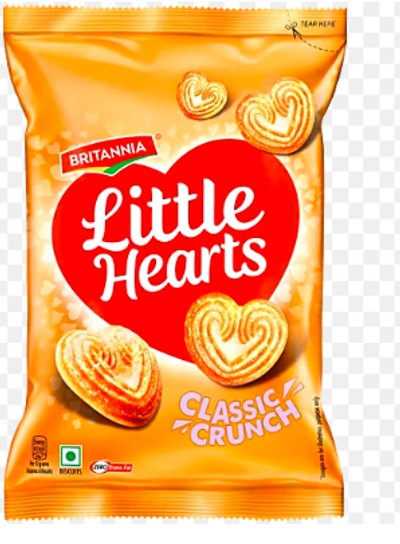 Britannia Little Hearts - 75g/2.6 oz
