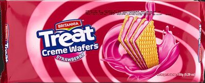 Britannia Treat Strawberry 150 gm