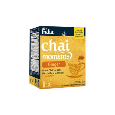Tea India Chai Moments Ginger 10 Count