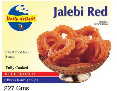DD Frozen Red Jalebi 227gm