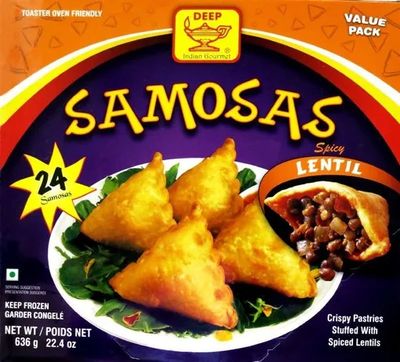 Deep Pot_Peas Samosas- (24)-12oz