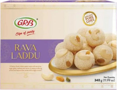 GRB Frozen Rava Laddu - 340gm