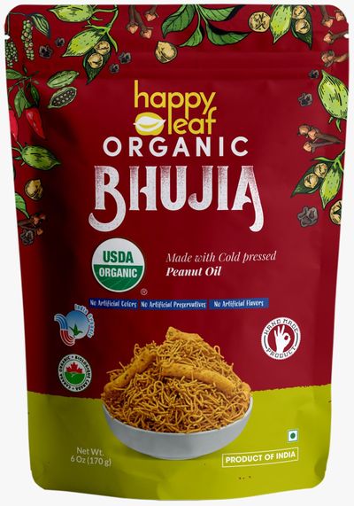 Happy Leaf Organic Bhujia 170gm