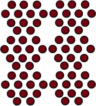 Bindi Round Brown