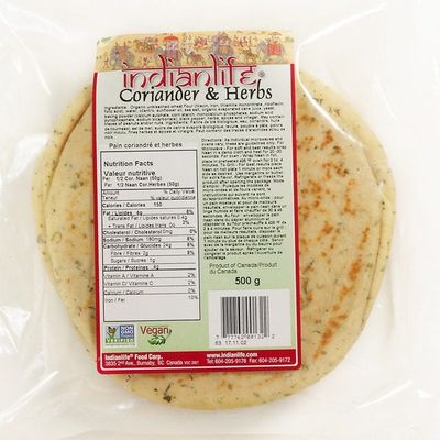 Indianlife Coriender Naan - 500gm