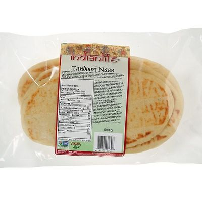 Indianlife Tandoori Naan - 500gm