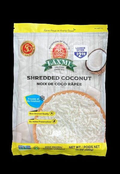 Laxmi Frozen Shredded Coconut 800gm