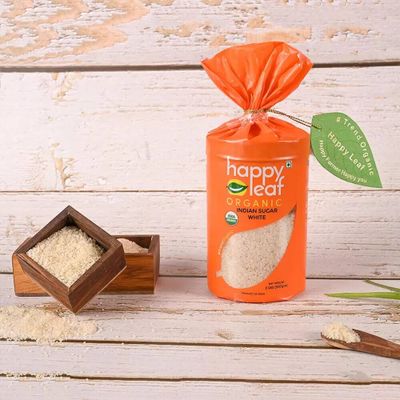 Happy Leaf Organic White Sugar - 2LB