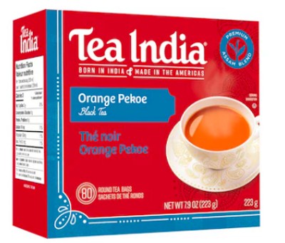 Tea India Premium Tea Bag 80Count