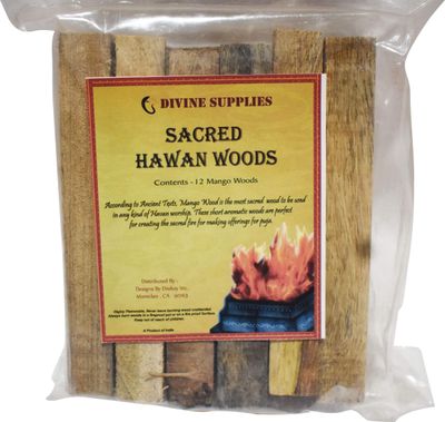 Sacred Havan Mango Woods - 12Count