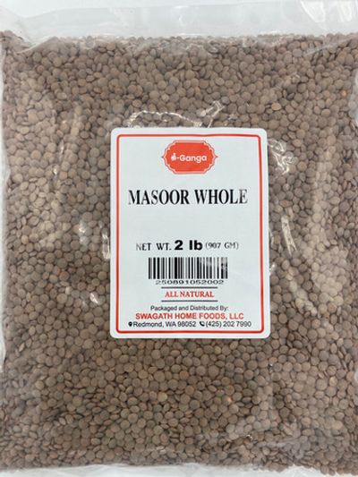 i-Ganga Masoor Whole - 2LB