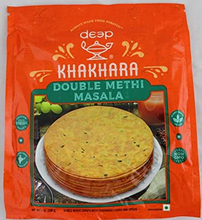 Deep Double Methi Masala Khakhara - 7oz