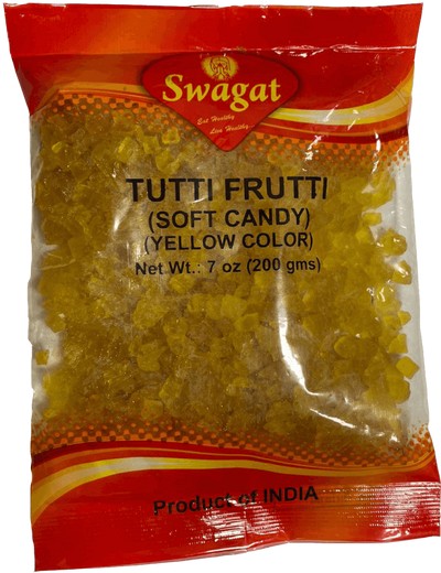Swagat Tutti Frutti Yellow Color - 200gm