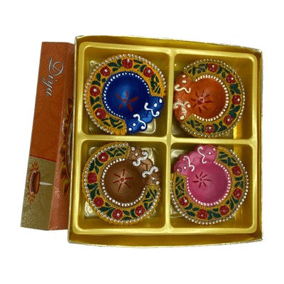 Designer Diya - Set of 4