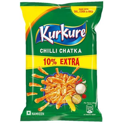 Kurkure Green Chilli Chatka - 100gm