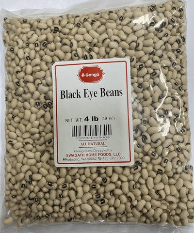 i-Ganga Black Eye Beans - 4LB