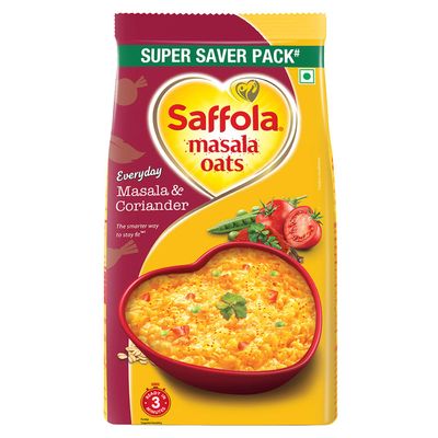 Saffola Classic Oats Masala & Coriander - 482gm
